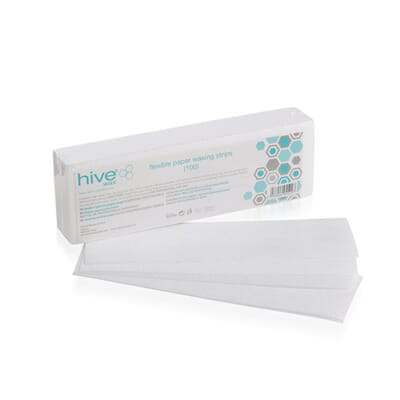 HOB5522 Flexible Paper Waxing Strips (100) 22.5 x 7.5cm.JPG