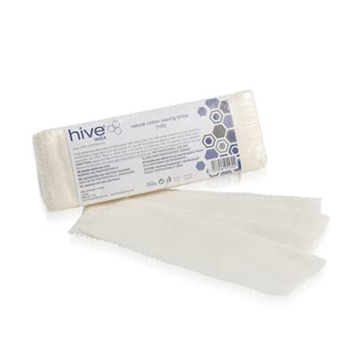 HOB5530 Natural Cotton Waxing Strips (100) 21.5 x 7.5cm.JPG